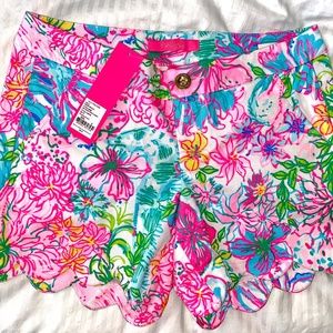 Lilly Pulitzer buttercup shorts Paradise Found NWT